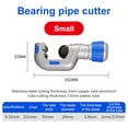 thumbnail image 2 of TFixol Roller Type Pipes Cutter Stainless Steel Pipes Copper Pipes Cutting Tool Manual Pipes Cutter for Copper Pipes Aluminum Pipes Stainless Steel Pipes PPR Pipes Cutting, 2 of 7