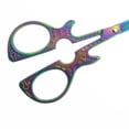 thumbnail image 4 of Rongfmy 1 Piece Special Guitar Shape Sewing Scissors Cross Stitch Cutting - Colorful, 4 of 9