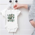 thumbnail image 5 of Bigfoot Let's Get Lost Outdoors Gender Neutral Printed Baby Bodysuit Brisco Brands NB, 5 of 6