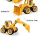 thumbnail image 4 of 4 uds, de tuercas, carga, , ingeniería, camión, excavadora, nivedora, tornillo para , herramienta creativa para , model CUTICAT Camiones de construcción, 4 of 6