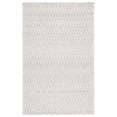 thumbnail image 2 of SAFAVIEH Marbella Fabiana Geometric Area Rug, Grey/Ivory, 6' x 6' Round, 2 of 10
