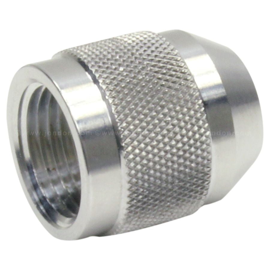 1Pc Aluminium Static Mixer Retaining Nut, Fine Thread