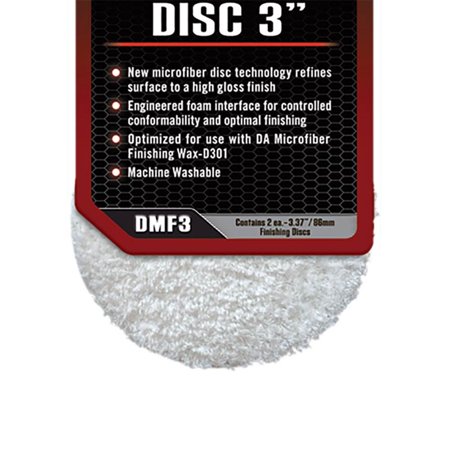 DA MICROFIBER FINISHING DISC 3 2-PACK