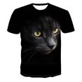 thumbnail image 5 of 2023 Summer New Digital Printing Men's Short Sleeve Loose Pullover Round Neck Animal Printing Sports 3DT Shirt, 5 of 5