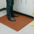 thumbnail image 5 of Rubber-Cal "Paw-Grip" 100% Nitrile Non-Slip Rubber Matting - 3/8 in x 34 in x 6 ft - Red, 5 of 5