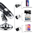 thumbnail image 5 of 3 In 1 USB &  USB &Type-C Digital Microscope 1600X Magnification Camera 8 LEDs with Stand Compatible with Android Windows/XP Win 7 8 10  Linux Portable Handheld Inspection Magnifier, 5 of 7