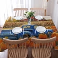 thumbnail image 5 of Thanksgiving Farmhouse Pumpkin Rectangle Tablecloths 60x90,Retro It's Fall Y'all Table Cloth Table Cover Indoor/Outdoor Tabletop Decor for Wedding Holiday Party Dinner Baby Shower, 5 of 7