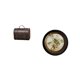 thumbnail image 5 of Organizador de joyas de madera vintage, con marco de pared decorativo antiguo europeo de resina repujada ornamentada para colgar foto, 5 of 8