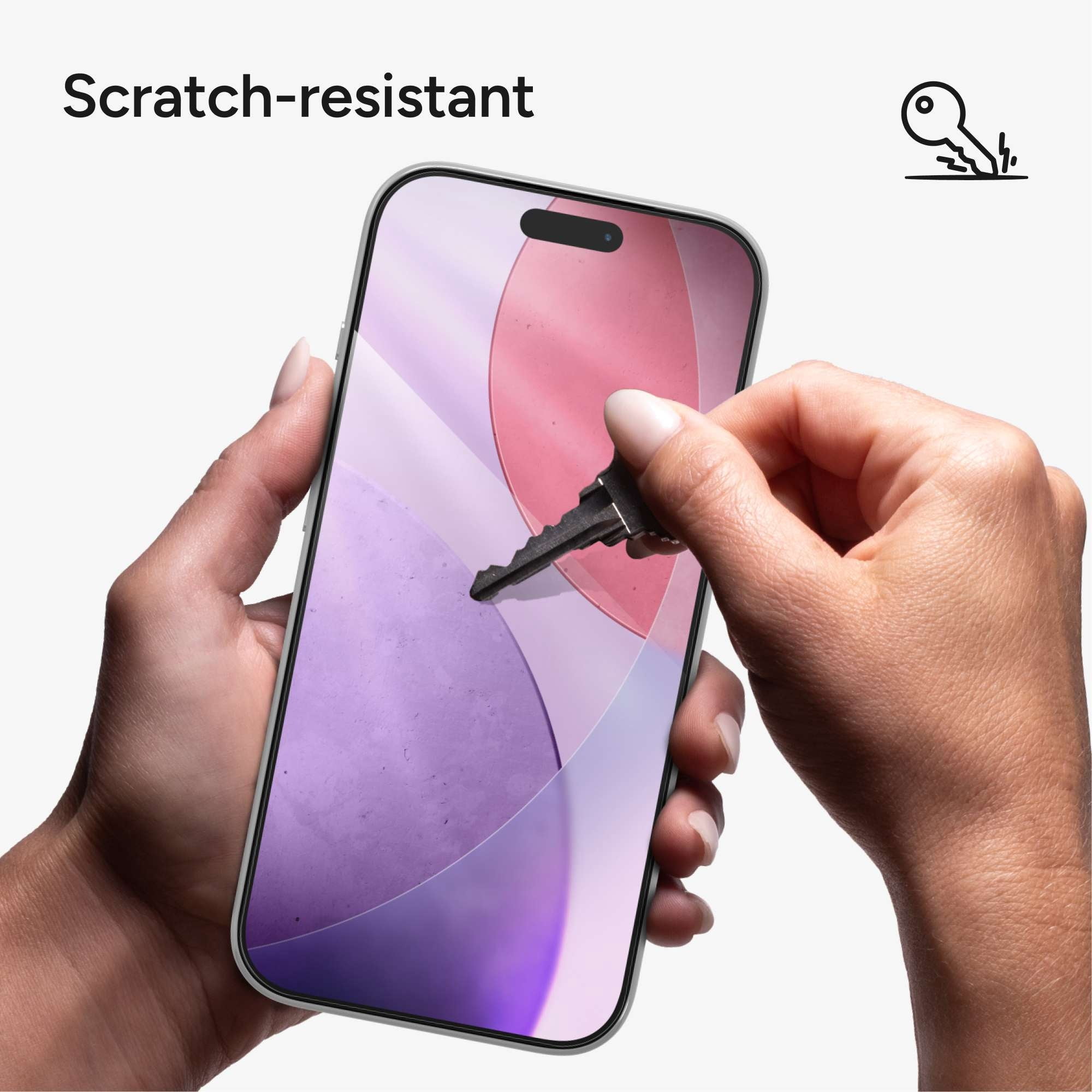 ZAGG InvisibleShield – Apple iPhone 17 Pro Glass Shield Clear Screen Protector, PerfectFit™ Installation, 3x Stronger Glass, Impact & Scratch Protection