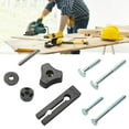thumbnail image 2 of JUNWELL T-Slot Slider T-Track Jig Screw Fixture Rail Special Accessories WoodworkingTool, 2 of 7
