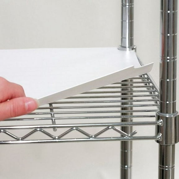 Manufacturer Varies Shelf Liner 72"x36", White, 4PK 5GRF3