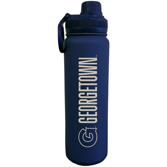 Navy Georgetown Hoyas 24oz. Stainless Sport Bottle