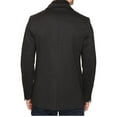 thumbnail image 3 of Perry Ellis NEW Charcoal Black Mens Size 38R Heather Slim-Fit Jacket, 3 of 4