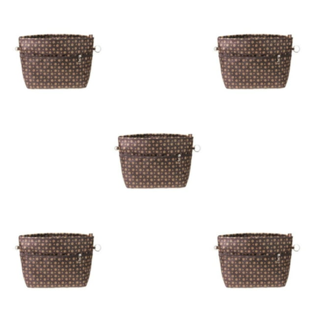 Baohd Expandable Purse Organiser With Zip Closure Convenient Storage For Handbag Waterproof Nylon Bag Cloth Storage Organiser footprint 5Set