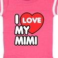 thumbnail image 4 of Inktastic I Love My Mimi Boys or Girls Baby Bodysuit, 4 of 5