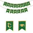 thumbnail image 5 of BlueandGold Graduation Decorations Congrats Grad Banner, Student Graduation Party Accent, 1 Pc Pre Assembled Graduation Decor, 5 of 5