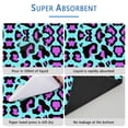thumbnail image 4 of Quick-Dry Dog Pee Pads, Washable Reusable Potty Pads with High Absorbency for Puppies, 24" x35" (Texture/leopard /Geometry), 4 of 8