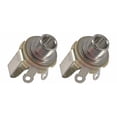thumbnail image 2 of 2 Swithcraft L12B Long Bushing 1/4 inch Stereo Input Output Chassis Mount Jack TRS, 2 of 3