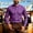 c01Purple, variant on USNSM Men's Mandarin Collar Dress Shirt Long Sleeve Button Down Pleated Regular Fit for Work Office Wedding Dinner Events Blue XL