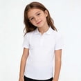 thumbnail image 6 of YunPes Kids' Pique Polo Boys Performance Polo Dry Fit Short Sleeve Golf Shirt for Active Casual Size 5‐14 School 𝐔niform Shirt, 6 of 9