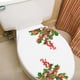 thumbnail image 4 of Inteprter Adhesivo de pared de PVC, cubierta de inodoro con flores, autoadhesivo, extraíble, para puerta de cocina, papel tapiz, ventana, Decoración del hogar Tipo 5, 4 of 6