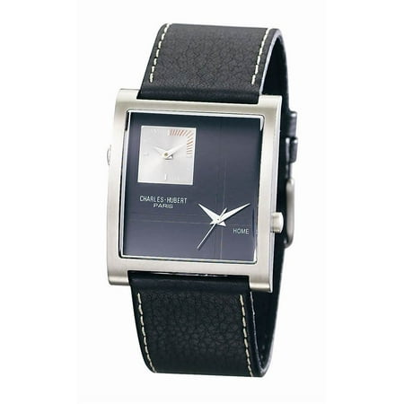 Stainless Steel Case Dual Time Quartz Watch