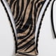 thumbnail image 4 of Traje de baño para mujer Traje de baño de bikini a rayas para mujer Traje de baño de playa de cintura alta Trajes de baño para mujer, 4 of 9