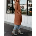 thumbnail image 4 of LAICAIW Women Long Sleeve Open Front Knit Cardigans Casual Loose Oversized Cardigan Sweater Solid Color Knitted Coat, 4 of 7