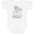 thumbnail image 3 of Inktastic Grandma's Ray of Sunshine Cute Elephants Rainclouds and Sun Boys or Girls Baby Bodysuit, 3 of 5