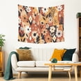 thumbnail image 5 of Vintage Tapestry Wall Hanging, Boho Sunflower Tapestries for Dorm Room Decor, Boho Wall Art,Bed Throw,Sofa Cover,60"x40", 5 of 5