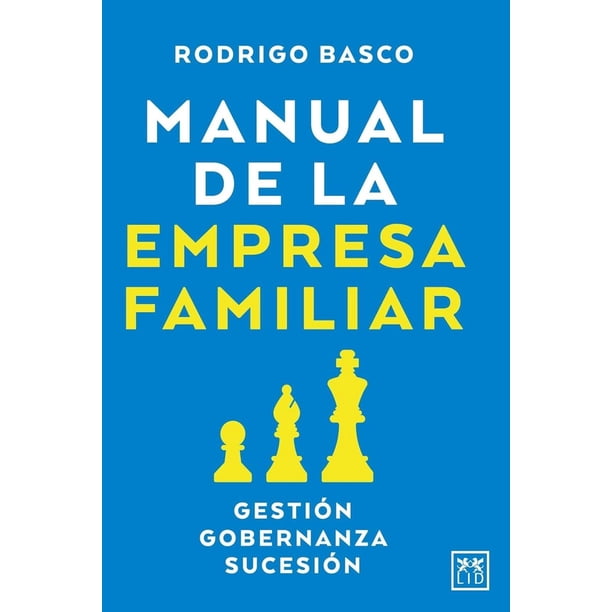 Libro Manual De La Empresa Familiar Tapa Blanda, Autor Rodrigo Basco, Editorial Lid Mexico
