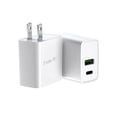 thumbnail image 1 of Havit WUC111 Dual Port Wall Charger - White, 1 of 1