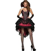 InCharacter Costumes Women's Vampire's Vixen Costume, Black/Red, Large