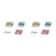 thumbnail image 2 of Sidaley Conectores de cables profesionales de 200/250/300 Uds., terminales de cables eléctricos de buen sellado, empalmes a tope aislados Type2 NO2, 2 of 6