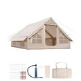 thumbnail image 1 of Inflatable Tent for Camping 5-8 Person Glamping Tent with Pump Easy Set up, 1 of 3
