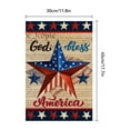 thumbnail image 3 of Independence Day Garden Flag Home Decoration Courtyard Terrace Outdoor Event Decoration Hanging Flag, 3 of 6