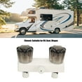 thumbnail image 3 of Shower Mixing Valve Control, Multifunctional Durable Reliable Perfect Replacement RV Shower Valve Diverter Simple Operation  For Wagon White Base,Black Base, 3 of 8