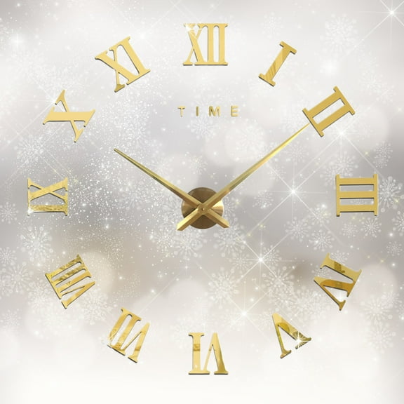 Worgeous  Modern Wall Clock Clocks for Home Decor Mirror Decorative Living Room