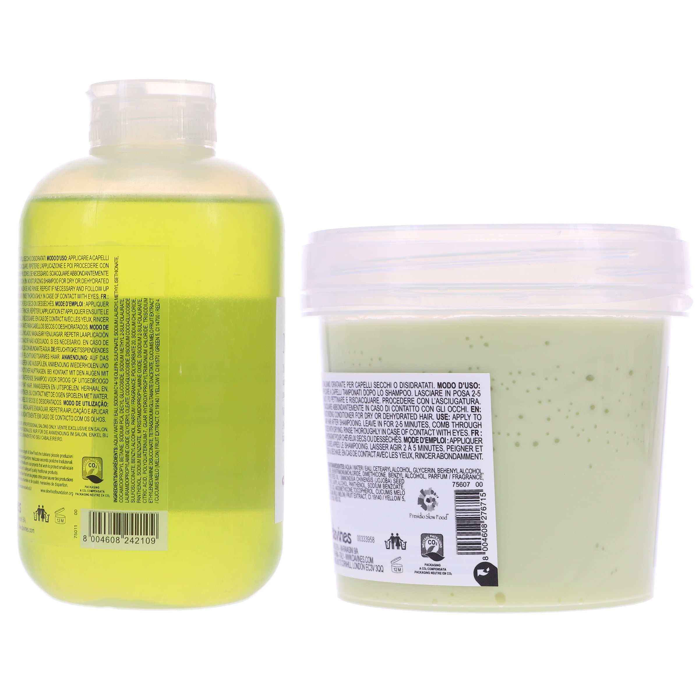 Davines MOMO Moisturizing Shampoo 8.45 oz & Conditioner 8.77 oz Combo Pack