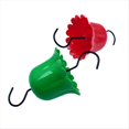 thumbnail image 5 of Paquete de 4 Comederos de Agua de Gran Capacidad, Comedero Colgante para Colibríes con Gancho y Cepillo de Limpieza (Rojo), 5 of 5