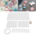 thumbnail image 1 of Letter Molds, Alphabet Resin Silicone Casting Molds Kits Epoxy Tools Casting , Numbers Alphabet Silicone Molds For Craft Making Jewelry Keychain Pendant, 1 of 8