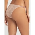 thumbnail image 6 of Jessica Simpson Women's Embroidery Tanga, 2-Pack, Size S-XXXL, 6 of 13
