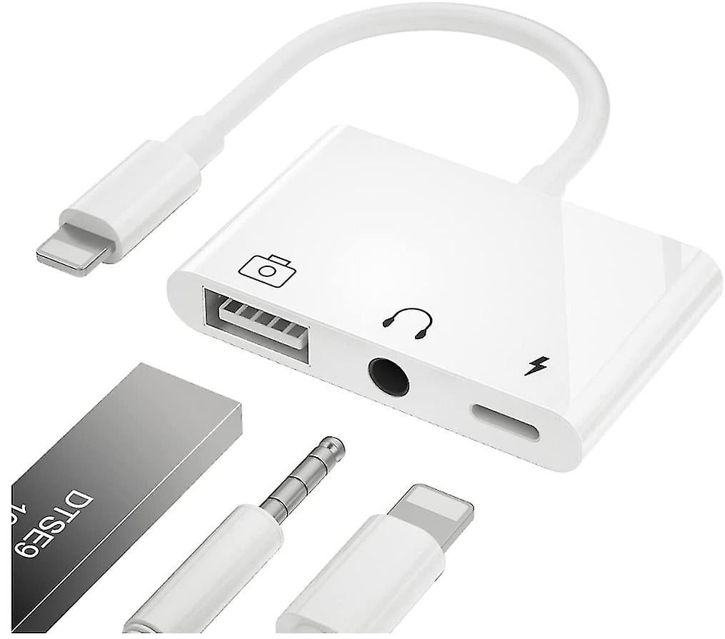 Lightning To Usb 3 Camera Adapter, 3 In 