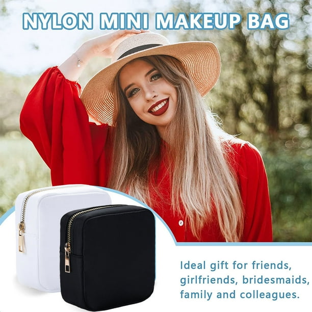 Makeup bag travel bag makeup bag nylon cosmetic zipper bag coin wallet storage bag makeup bag mini