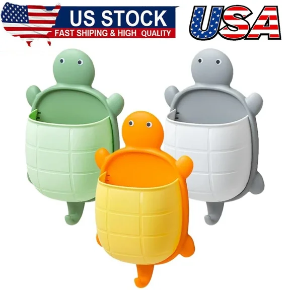 Wall Mounted Storage Box Remote Control Storage Case Tv Mobile Phone Plug Holder