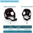 thumbnail image 2 of HQREA Puppy Motorcycle Helmet Sunglasses with Ear Holes and Adjustable Nylon Strap Dog Hard Hat for Outdoor, 2 of 6
