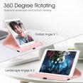 thumbnail image 4 of Fintie 360 Rotating Case for 10.2-inch iPad 9th/ 8th/ 7th Generation - Protective Swivel Cover for iPad 10.2" (2021/ 2020 / 2019 Model), 4 of 7