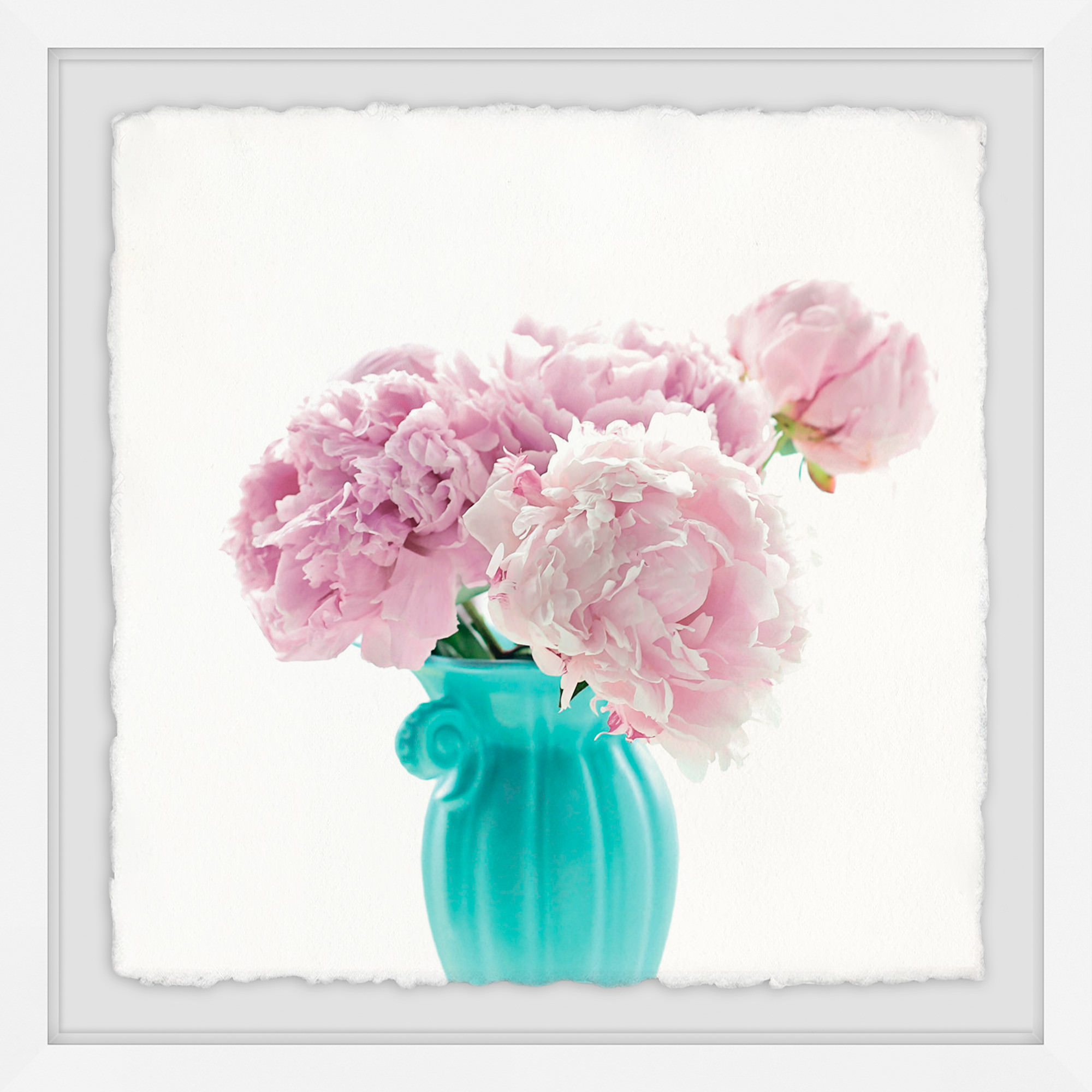 Pastel Pinks I Framed Painting Print