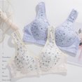 thumbnail image 5 of Women's Bra Full Coverage Non Padded Wirefree Bra -Comfort and Double Support, 5 of 6