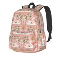 thumbnail image 1 of Disketp Swan Couple Mochila Escolar de Gran Capacidad y Peso Ligero, Mochila de Viaje Ideal para Escuela, Trabajo y Uso Diario, Cómoda y con Estilo, 1 of 8